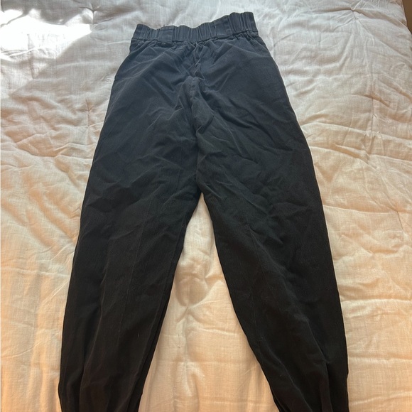 I.AM.GIA Black Pants with Jogger Styled Bottoms - Picture 4 of 5